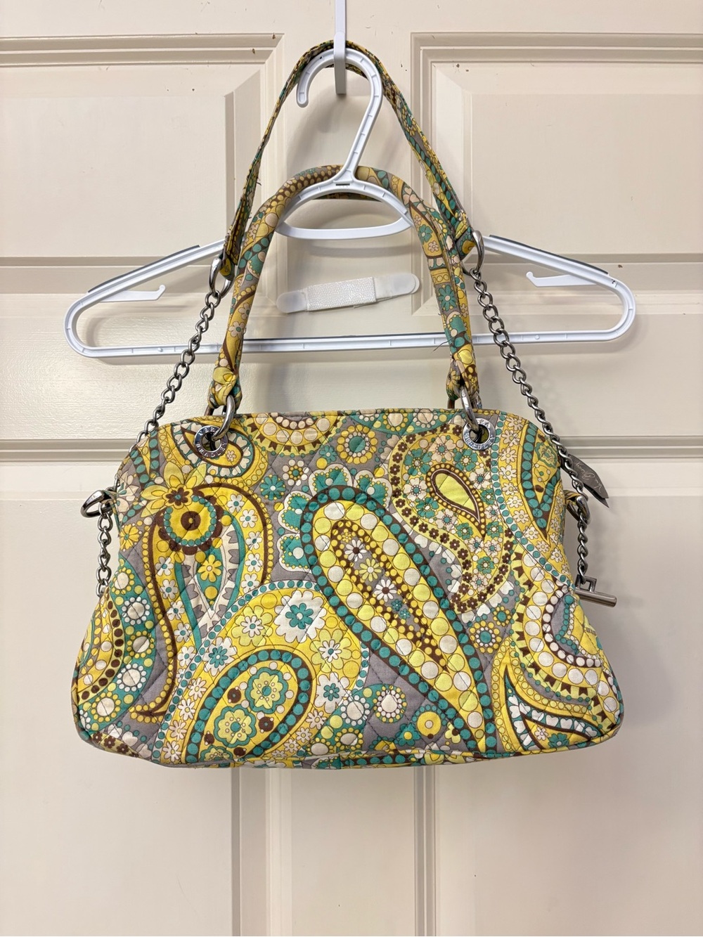 Vera Bradley Lemon Parfait Shoulder & Crossbody Bag